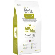 Brit Care (Брит Кеа) Adult Small Breed (7,5 кг) корм для взрослых собак малых и карликовых пород ягненок и рис